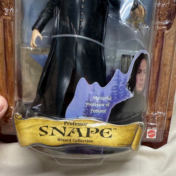 Harry Potter Sorcerer's Stone Wizard Collection Professor Snape Action Figure - Picture 6 of 10